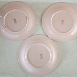 Set of 9 iron earth plates