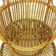 Vintage wicker lounge chair, italian 1950s
