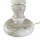 Vintage table lamp alabaster lamp, Italy 1960 minimalist