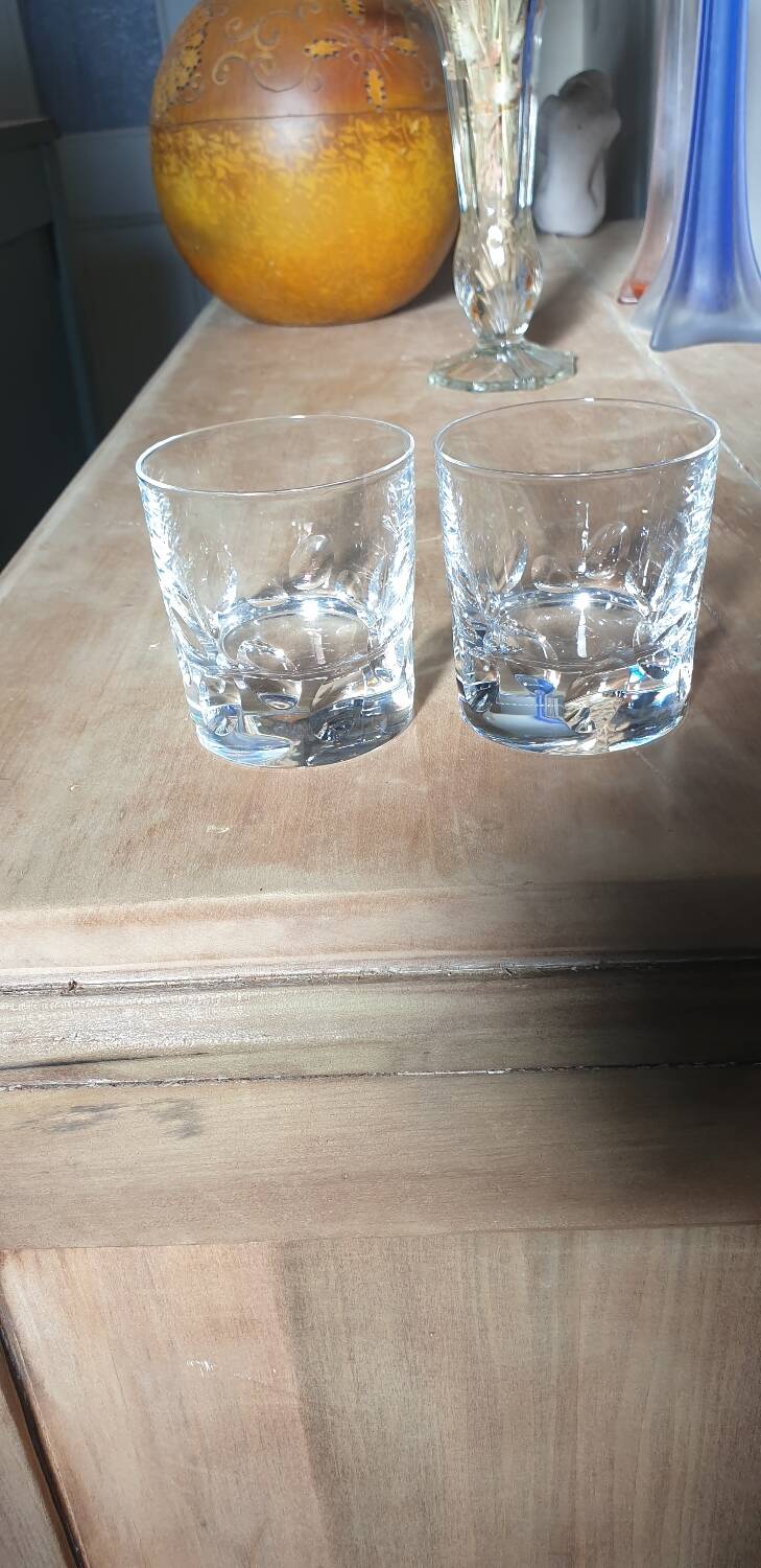Duo de verres à whisky Christofle