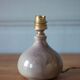 Lampe vintage, lampe grès , lampe à poser, lampe de chevet, poterie