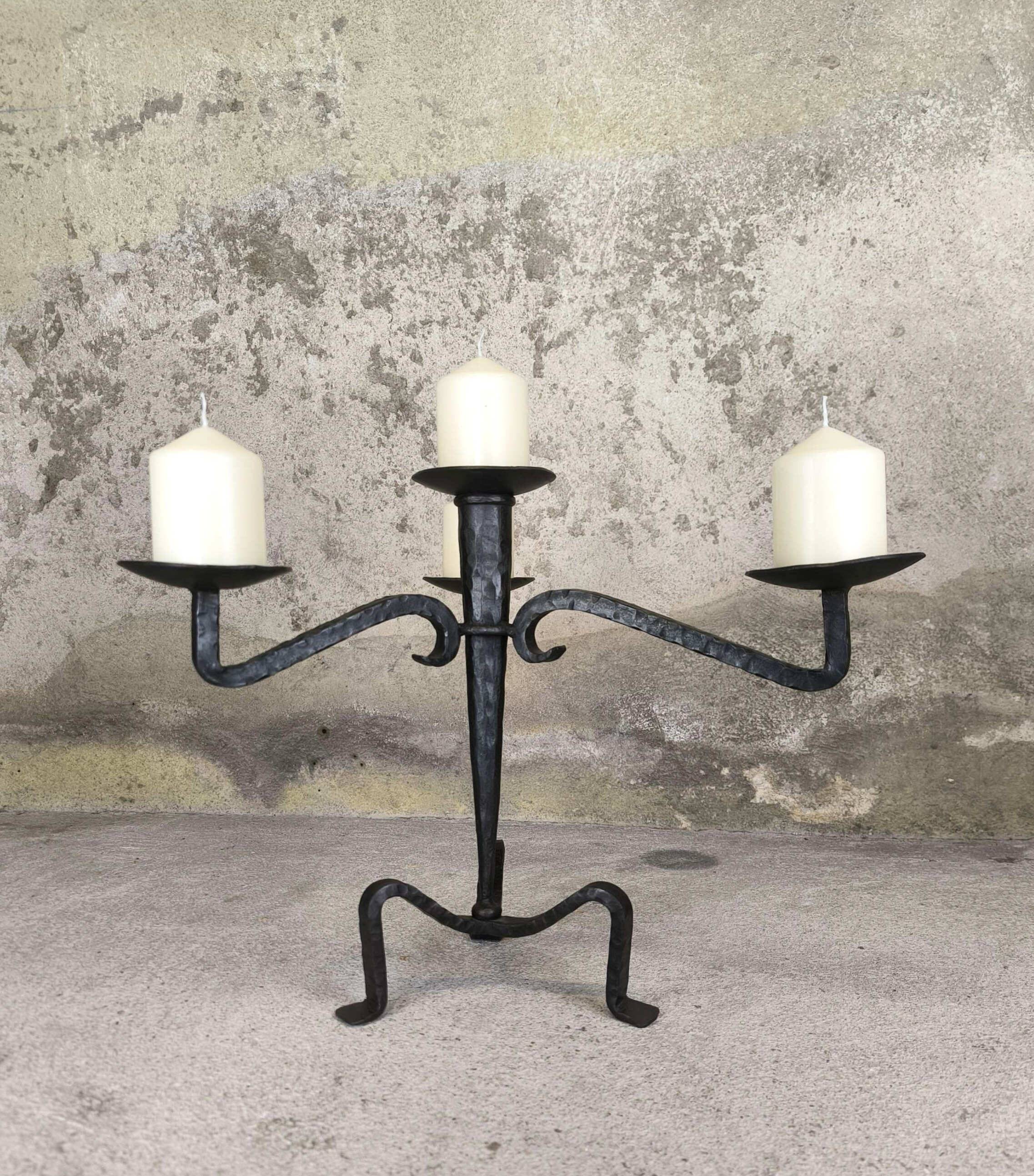 Vintage brutalist chandelier