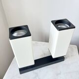 Vintage 1980s Wall or Ceiling Lamp with Two Adjustable Parallelepiped Light