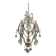 Vintage Crystal Beaded Pendant Light with Murano Glass Drops, Italy