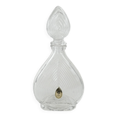 Carafe en cristal, design italien, années 1970, fabriquée par ERRE.