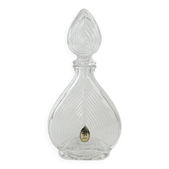 Crystal carafe, Italian design, 1970s, manufactured by ERRE