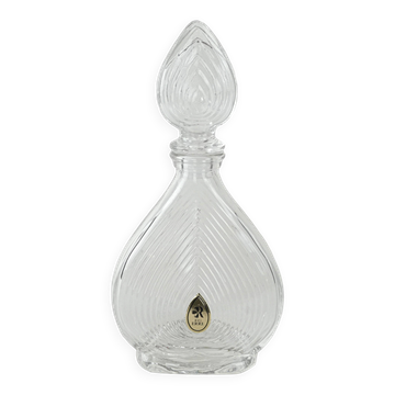 Crystal carafe, Italian design, 1970s, manufactured by ERRE