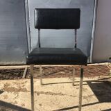 Black skai chair