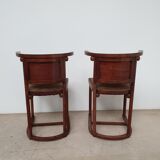 2 chaises de Josef Hoffmann