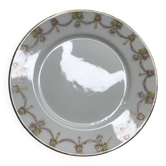 Lot 10 Limoge porcelain dessert plate