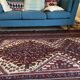 Old Afghan wool rug 270x186cm