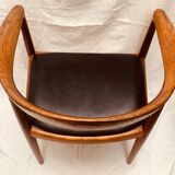 1950s Danish Hans Wegner Oak Model 503 Armchair