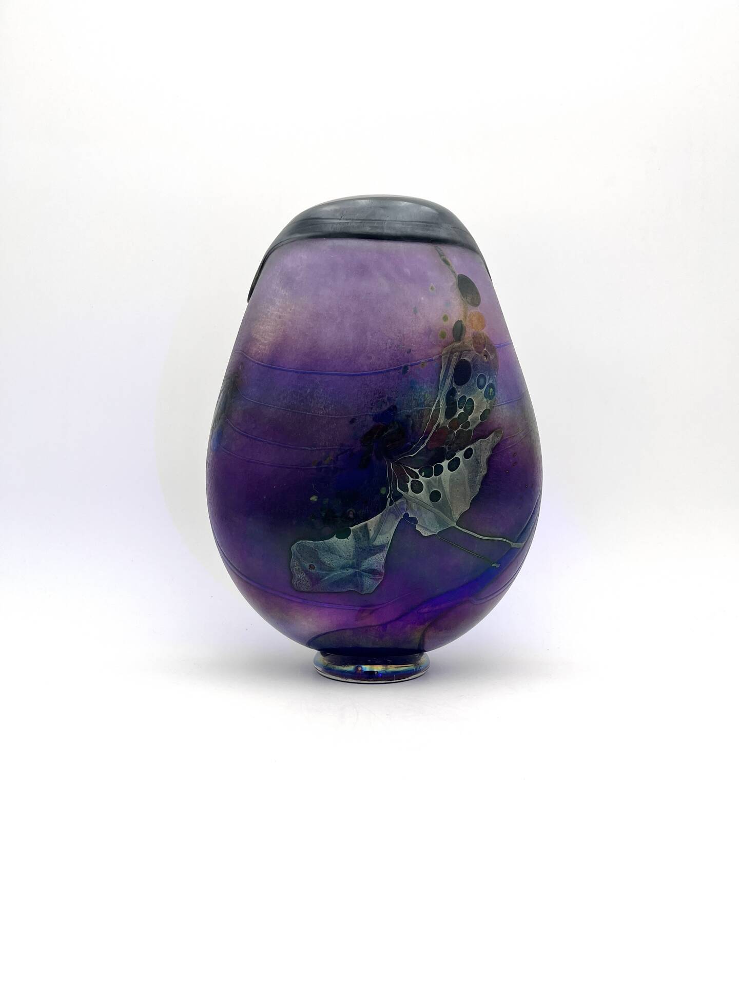 Vase Studio Glass Robert Pierini Signed 1990 Art Glass 4.2kg XXL