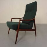 Organic Teak Armchair by Hartmut Lohmeyer for Wilkhahn, 1960s