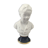 Bust after Houdon signed Tharaud Limoges
