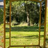 mirror neo classical style bestelnummer with parcloses - central mirror bisauté, circa 1970 76x106cm