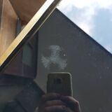 Vintage dessert glass and brass year 70