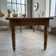 Table de ferme en merisier