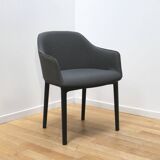 Pair of Bouroullec Softshell armchairs, Vitra
