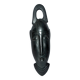African ebony mask - Bearded head sculpture ETHNIC AFRICA 22.5x7