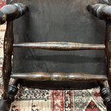 Wooden armchair