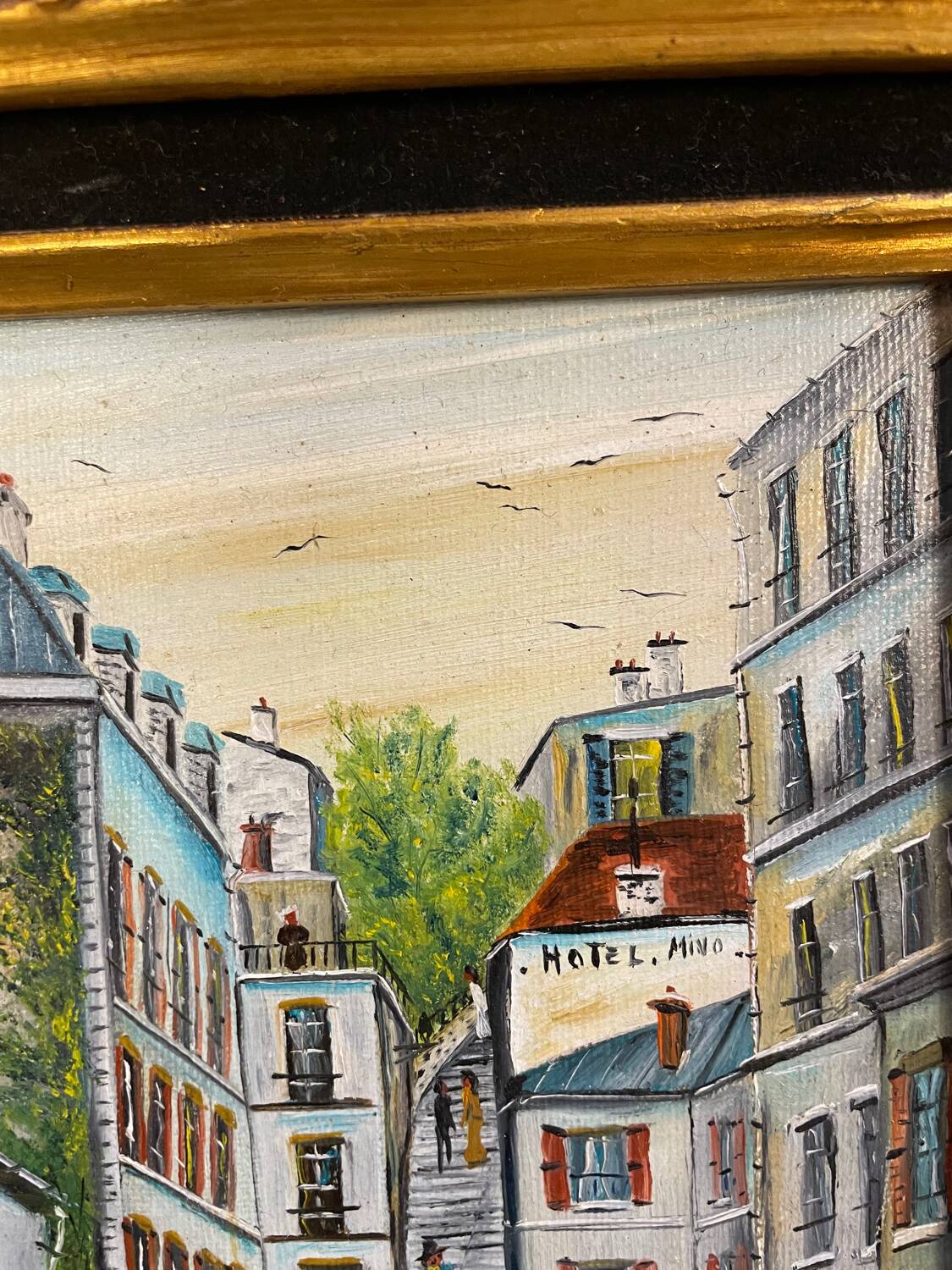 Oil on canvas from the 1900s