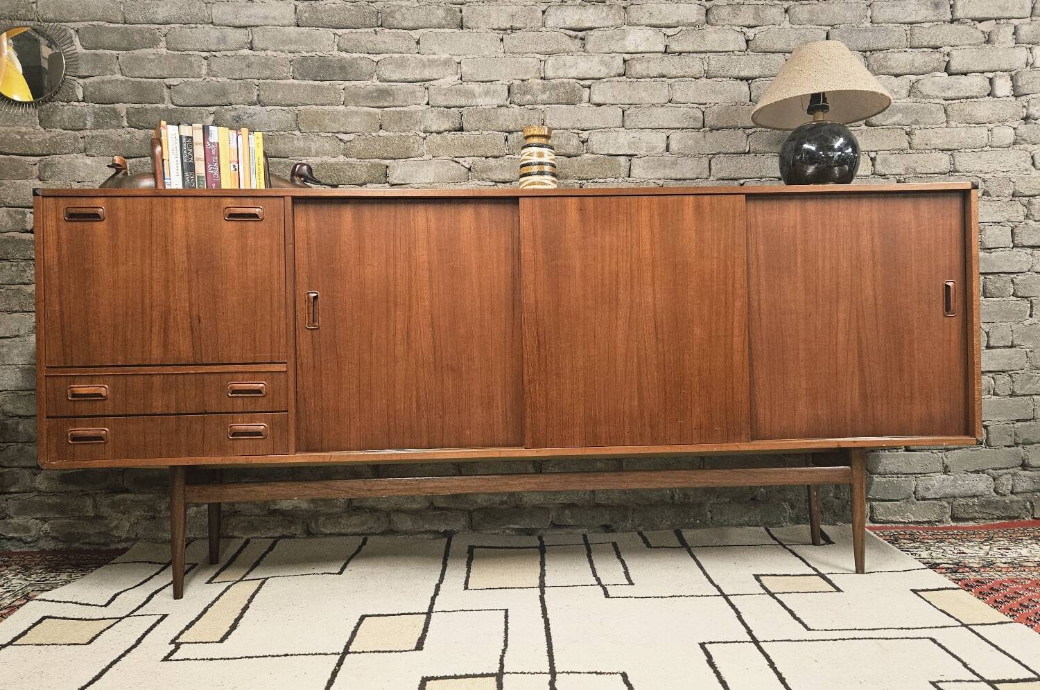 Scandinavian teak sideboard 1960
