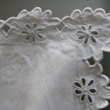 Old embroidered pillowcase BR