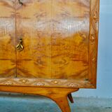 Mid-Century Italian Cherrywood and Walnut Sideboards, 1950s