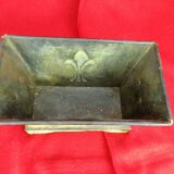 Empire patinated copper planter