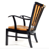 Fritz Hansen chair in 70s leather