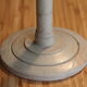 Vintage green sage wooden hat holder