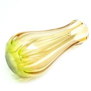 Sommerso vase, mid-century modern, glass, designed by F. Poli, Italy, 1950s