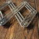 Vintage folding metal trivet
