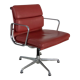 Eames ICF for Herman Miller terracotta leather Soft Pad Group chair
