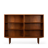 Danish teak bookcase by Hundevad 1960s