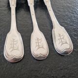 Charles Salomon Mahler (1824-1841) - Set of 12 table spoons - In solid silver 950/1000
