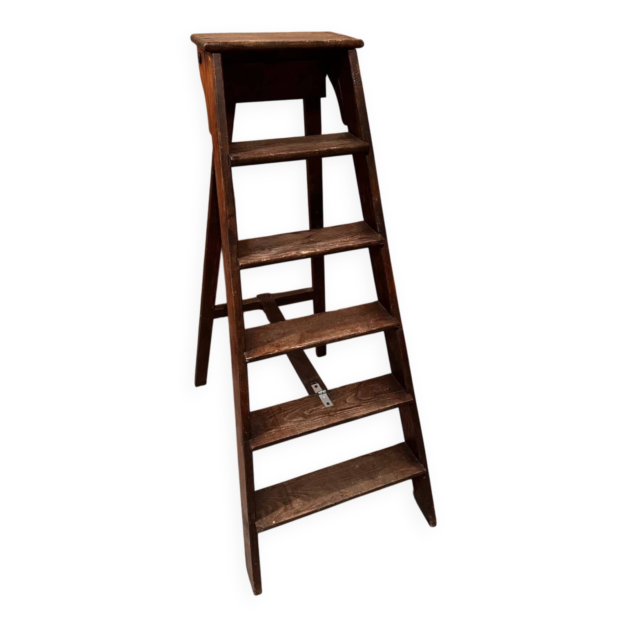 Wooden stepladder