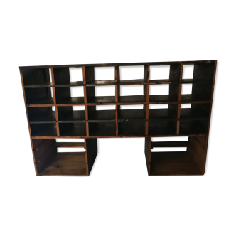 Wooden locker ''post office style''