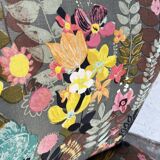 Vintage Floral Cocktail Chair/Single Seat/Armchair
