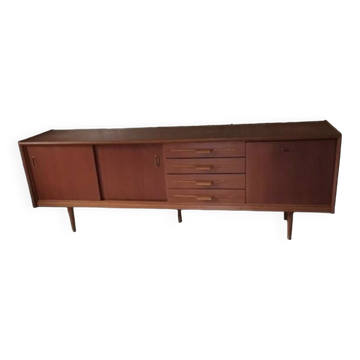 Vintage Scandinavian teak sideboard
