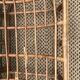 Vintage rattan bench
