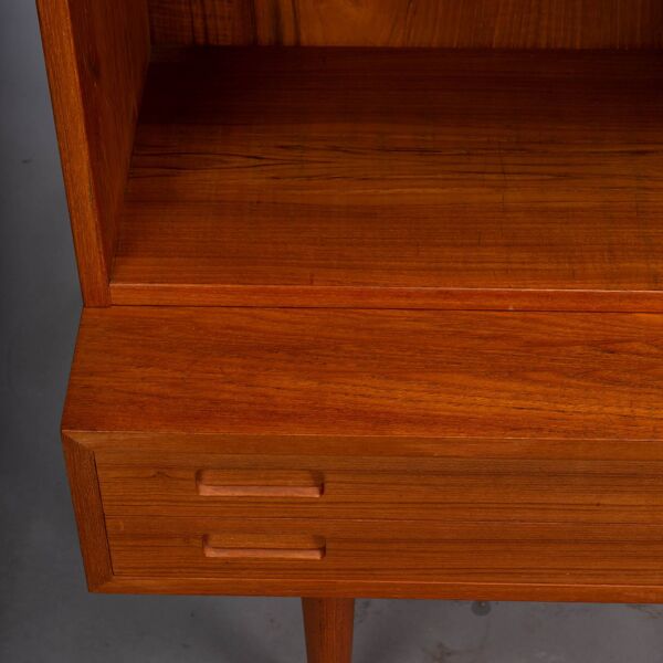Enfilade et bibliothèque Deens Design modèle n° 26 en teck par Hundevad & Co, 1960s
