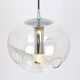 Clear Glass Pendants designed by Koch & Lowy, Germany, 1970s