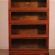 Globe Wernicke Library in oak with 4 pieces and drawers.