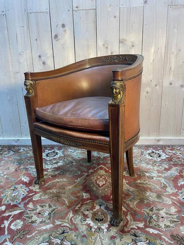 Fauteuil de bureau de style Empire