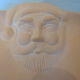Terracotta dish Santa Claus