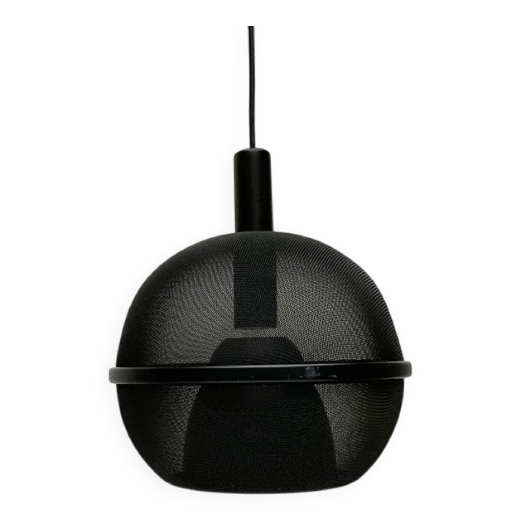 German Vintage Mesh Ceiling Lamp Space Age by Roger Tallon for Erco