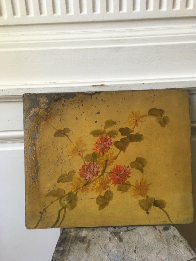 Painting ancient oil