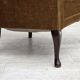 1960s, Danish armchair, furniture velour, ash wood.